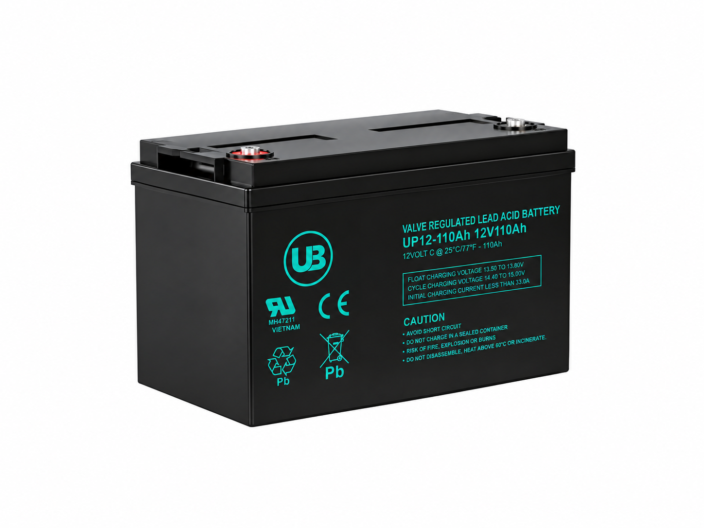 Ắc Quy Ub Agm 12v 110ah (up12 110ah)