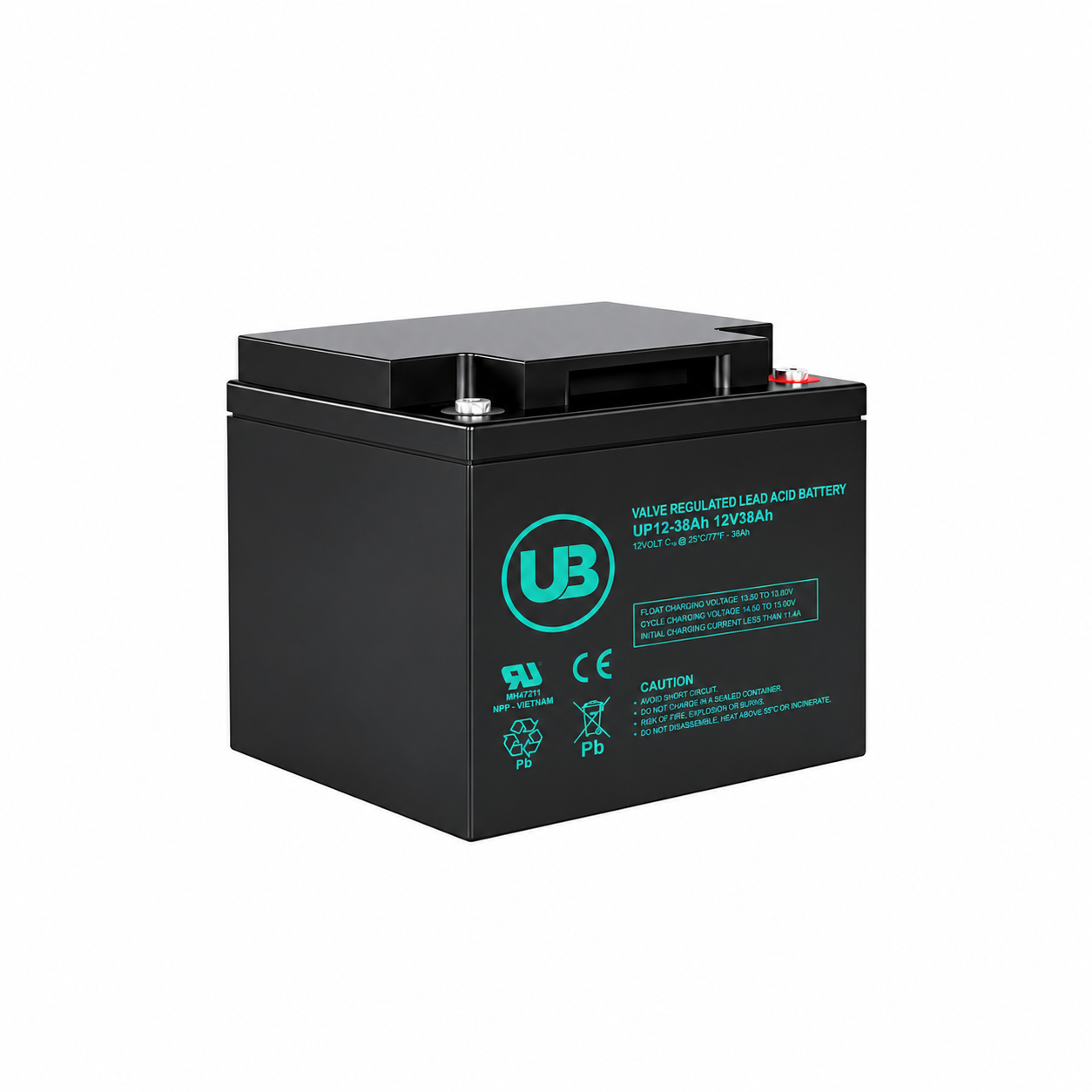 Ắc Quy Ub Agm 12v 38ah (up12 38ah)