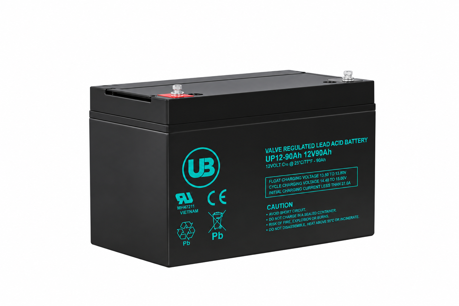 Ắc Quy Ub Agm 12v 80ah (up12 80ah)