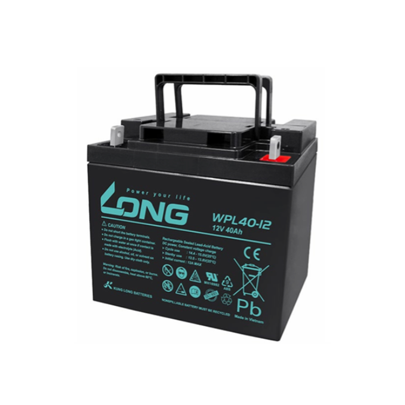 Ắc Quy Long Agm 12v40ah (wpl40 12n)