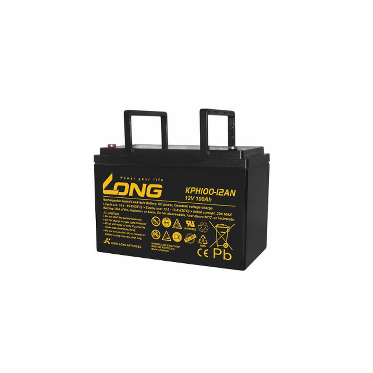 Ắc Quy Long Agm 12v100ah (kph100 12an)