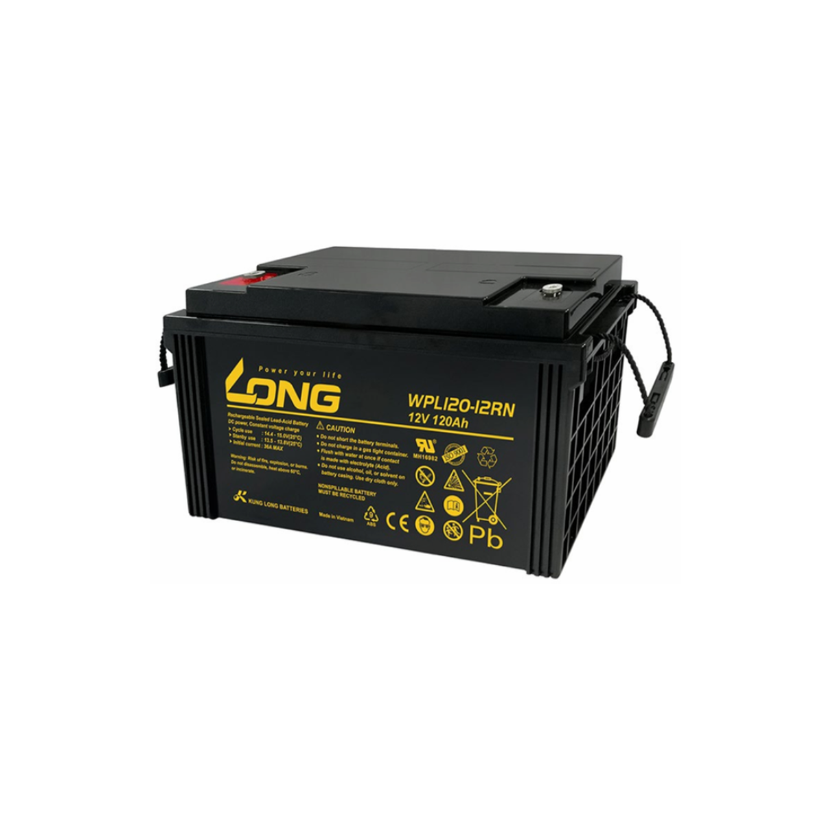 Ắc Quy Long Agm 12v120ah (wpl120 12rn)