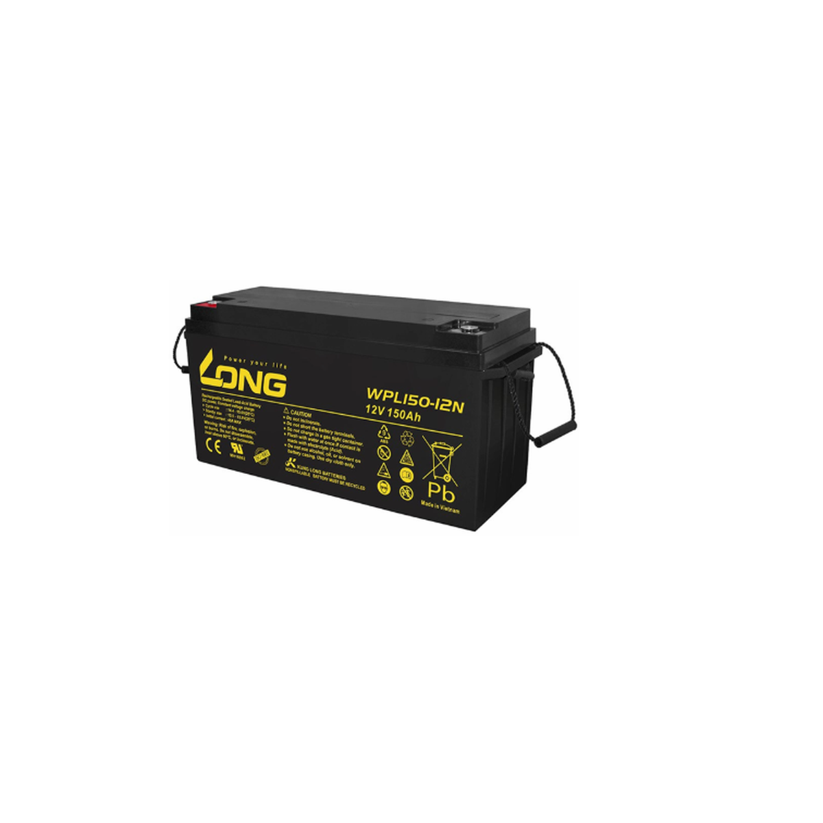 Ắc Quy Long Agm 12v150ah (wpl150 12n)